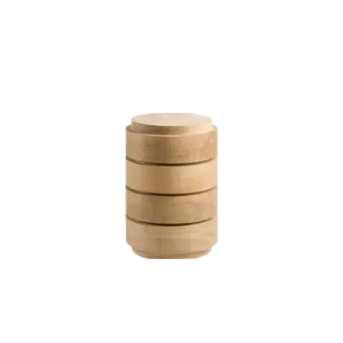 Houten urn