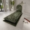 Grafsteen Vredehof (olive green) Schrijen Peeters